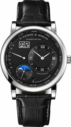 A. Lange & Söhne Lange 1 Perpetual Calendar Platinum / Black 345.036 E